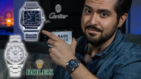 is rolex better than cartiernd|cartier santos vs rolex datejust.